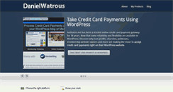 Desktop Screenshot of danielwatrous.com